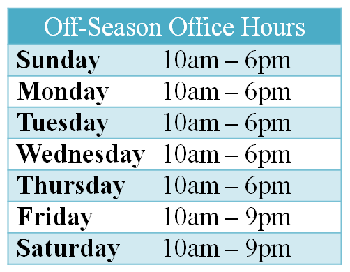 Off-Season Office Hours